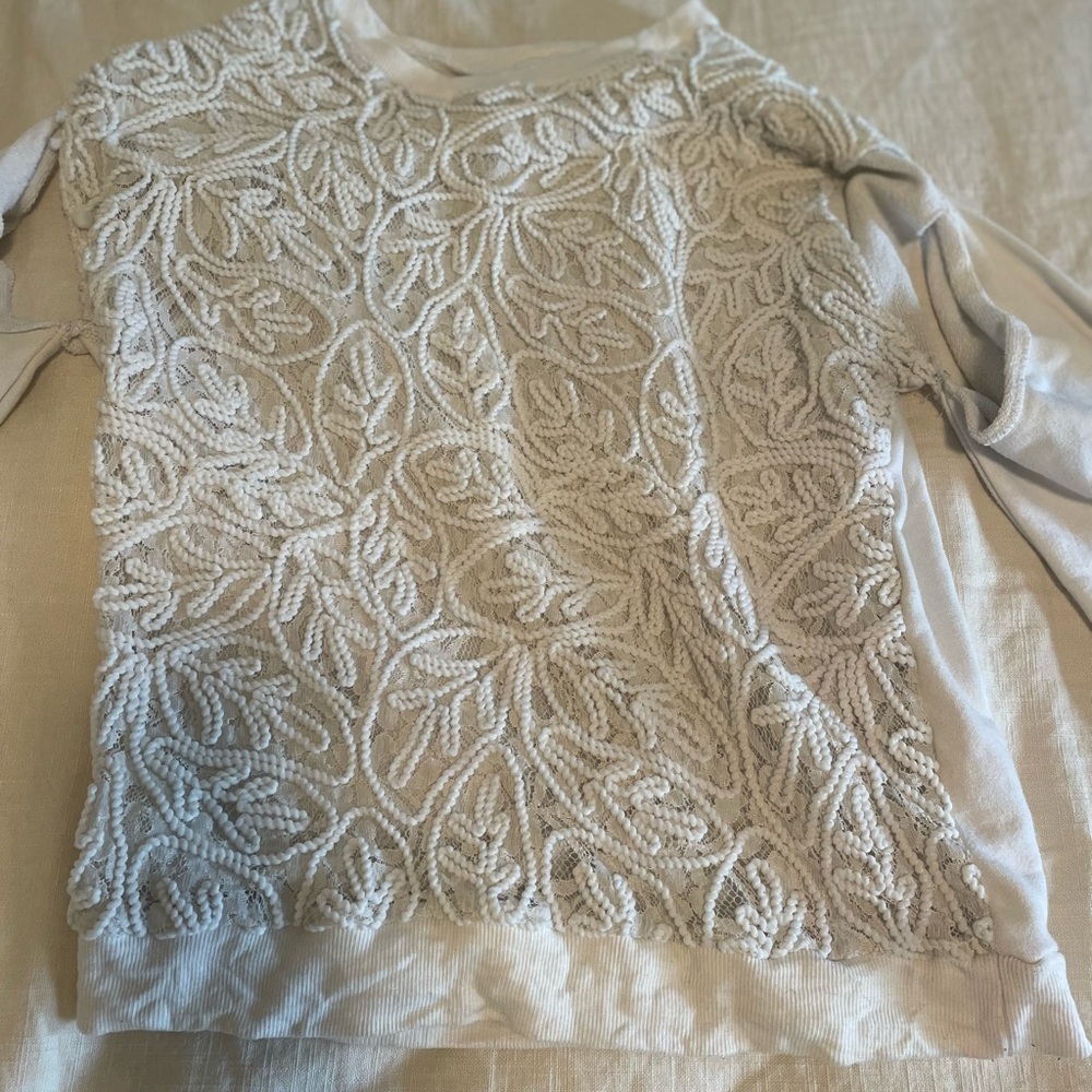 Peek a boo sweatshirt